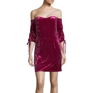 Cynthia Steffe Grand Ruby Bodycon Dress in Magenta